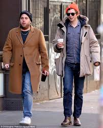 Michael cera album covers refers to a series of photoshop album cover parodies that place comedic actor michael cera on the cover of various popular music albums, similar over the next several days, people continued to photoshop michael cera into popular hip hop album covers (examples below). Jonah Hill And Michael Cera Enjoy January 1st Stroll In New York City Daily Mail Online