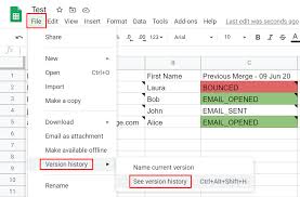 Recover Data Erased By Mistake From Your Spreadsheet Documentation Yet Another Mail Merge Support