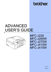 All drivers available for download have been scanned by antivirus program. Brother Mfc J220 Manuals Manualslib