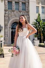 By Watters Lynette Gown In 2021 Courthouse Wedding Dress White Tea Length Dress Bridal Outfits