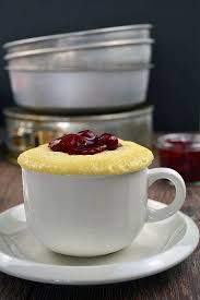 Vanille Tassenkuchen Mit Kirschgrutze Aus Der Mikrowelle Rezept Tassenkuchen Tassen Kuchen Kuchen