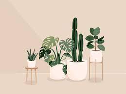 Plants Desktop Wallpaper Art Cute Desktop Wallpaper Plant Drawing