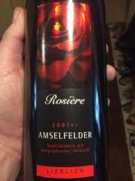 Wein ⮞ große auswahl in der kategorie getränke & tabak beste preise alles was das herz begehrt jetzt globus erleben! Hechtsheim Rosiere Amselfelder Lieblich Vivino