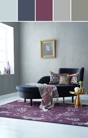 Navy And Grayed Plum Stylyze Styleboard Purple Home Decor Purple Living Room Room Colors