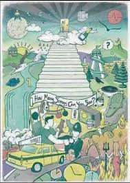 How Many Songs Can You See Illustrations Posters Songs Cool Artwork
