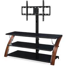 Whalen Payton 3 In 1 Flat Panel Tv Stand For Tvs Up To 65 Multiple Finishes Available Walmart Com Contemporary Tv Stands Flat Panel Tv Swivel Tv Stand