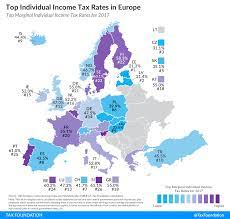 In 2019, the income limits for all tax brackets and all filers will be adjusted for inflation and will be as follows (table 1). Top Individual Income Tax Rates In Europe Tax Foundation