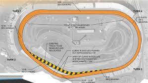 How many miles would the cars travel during a game? A Layout Of The Phoenix International Raceway Reconfiguration