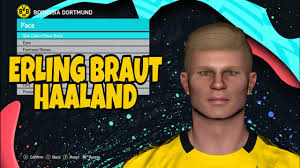 Pes 2017 erling braut haland face by wer facemaker. Erling Braut Haaland Face Build Pes 2017 Youtube