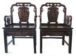Pair Of Chinese Rosewood Republic Period Chairs Antique Chinese Furniture Traditional Chinese House Traditional Furniture