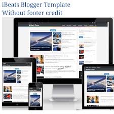 Ibeats Free Professional And Responsive Blogger Template 2018 Seo Friendly Fast Loading Blogspot Template W Blogger Templates Free Blogger Templates Templates