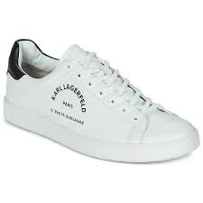 Shop with confidence on ebay! Karl Lagerfeld Kourt Maison Karl Lace White Free Delivery Spartoo Net Shoes Low Top Trainers Men Usd 179 20