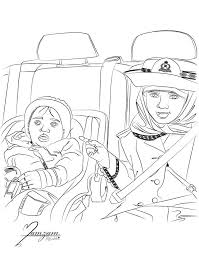 Traffic Awareness For Children Sketch Male Sketch Awareness Art