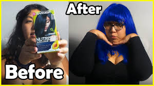 Buy garnier nutrisse ultra color nourishing hair color creme, in1 dark intense indigo. What Happens If I Dye My Hair Indigo Youtube