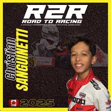 Christian Sanguinetti is officially joining Road To Racing for his first  year! As one of a select group of elite Canadian motorsports athletes, he's  starting his journey to the top, and we