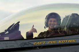 Higher Further Faster Air Force Names First Female Fighter Pilot To Command F 16 Viper Team U S Stripes
