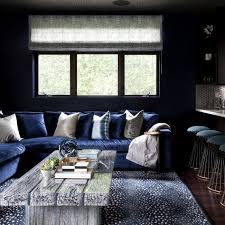 Smart placement living room with blue couch ideas : Photos Hgtv