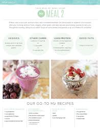 Go To Meal 2 Recipes M2 Tiu Toneitup Tiu Recipes Tone It Up Tiu Meal Plan
