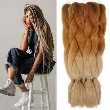 Beautiful african synthetic hair braids, wefts, pony tails, weave, extenstions. Ombre Braiding Hair Kanekalon Lots 24 100g High Temperature Silver Fiber Brown Expression Synthetic Braiding Hair E Hair Styles Braided Hairstyles Ombre Hair
