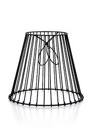 Cleveland Vintage Clip On Metal Black 8 X 7 X 4 5 Wire Lampshade Home Ideal For Creating A Mason Jar Light Farmhouse Goals