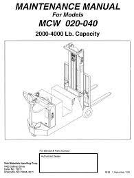 7 1 2018 hd 0956 yale electric forklift wiring diagram pdf free diagram yale forklift wiring diagrams lift truck hyster parts erp030 accelerator pedal circuit manual schematic fork ford ignition coil forklifts relief manuals glc135v electric toyota model caterpillar inc all wire library bs 2048. Yale Pallet Truck Mcw020 Mcw040 Workshop Service Manual Circuit Diagram Yale Manual