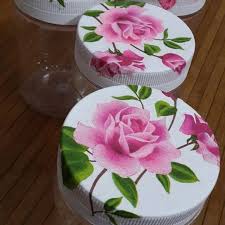 Lovely Craft N Beads My Decoupage Balang Kuih Plastik Decoupage Reduce Reuse Recycle Reuse Recycle