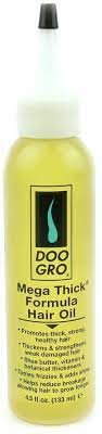 The major ingredient in the doo gro stimulating growth oil is a compound called jojoba oil. Doo Gro Mega Thick Growth Oil 133ml Hair Growth Agent Amazon De Beauty