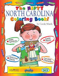 * * * * carolina panthers logo, american football team in the nfc south division, charlotte, north carolina coloring page. Amazon Com The Nifty North Carolina Coloring Book North Carolina Experience 0710430002023 Marsh Carole Books