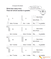 Children, teachers and parents have the freedom to use materials from any topic depending on their needs; First Grade Comparison Math Worksheet 01 Free First Grade Comparison Math Worksheet