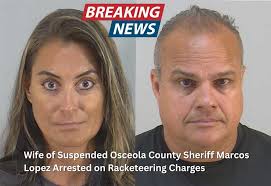 BREAKING: Wife of Suspended Osceola County Sheriff Marcos Lopez Arrested