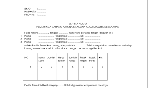 Maybe you would like to learn more about one of these? Contoh Format Surat Berita Acara Pemeriksa Barang Karena Bencana Alam Dicuri Kebakaran Dalam Pembuatan Inventaris Sekolah Template Microsoft Word Administrasi Perpustakaan Sekolah