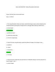 Berat tongkat pun aturannya adalah 50 gram dengan adanya 38 mm untuk garis untuk pergantian pemain selama pertandingan tidak ada sampai dengan final dan hanya 4 pemain saja yang menjadi pemain utama hingga final tersebut. Soal Pts Kelas 12 Docx Soal Mid Semester I Tahun Pelajaran 2020 2021 Nama Marinda Zahra Asmaranda Hasan Kelas 12 Mipa 2 1 Pola Yang Diterapkan Dalam Course Hero