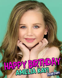 HAPPY "8TH" BIRTHDAY AMELIA KAY! We love you at DWP and hope you have the  best Birthday!