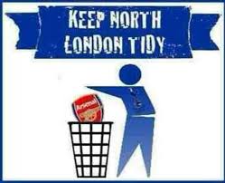 Arsenal plays in the premier league, the top flig. Keep North London Tidy Put Scum In The Bin Tottenham Football Tottenham Hotspur Wallpaper Tottenham Hotspur Football