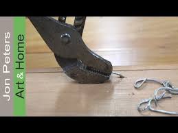 The small diameter of brad nails makes them easy to mask in wood trim or paneling. How To Remove Finish Nails From Wood Trim Quick Tip Youtube