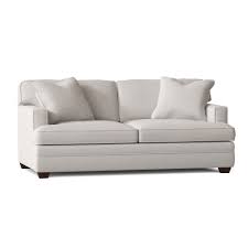 I am so in love with this sofa! Wayfair Custom Upholstery 76 Square Arm Sofa With Reversible Cushions Reviews Wayfair