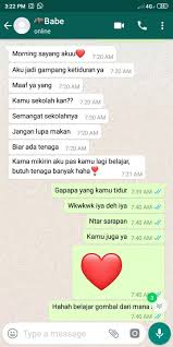 Maybe you would like to learn more about one of these? 46 Ide Chat Baper Teks Romantis Teks Lucu Kata Kata Indah