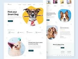 Pet Adoption Landing Page In 2020 Pet Adoption Pet Shop Pets