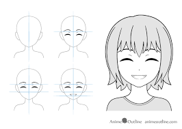 Manga, artbook, drawing tutorial, drawing, how to draw manga. 12 Anime Facial Expressions Chart Drawing Tutorial Animeoutline