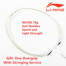 Us 63 57 40 Off Super Light 79g Original Lining Li Ning Li Ning Badminton Racket Windstorm 700 Badminton Ball Control Racquets Aypj022 1 L157olc In