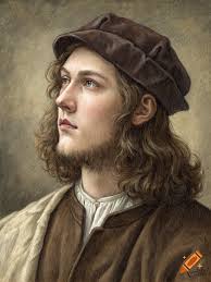 Portrait of Shamsuddin Ilyas Shah by Holbein