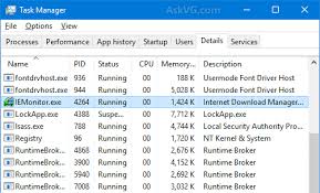 A download manager or download accelerator is a software that can increase the download speed by running multiple processes and help user download multiple files at once. What Is Iemonitor Exe Process Running In Task Manager How To Disable It Askvg