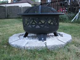 This guide gives you popular fire pit ideas, tips on the best fire pit styles and outdoor living design ideas for your home. Diy Little Rock Pit For Your Fire Pit Put A Plastic Garbage Bag Over The Grass Line The Paving Rock Around It Fil Fire Pit On Grass Fire Pit Area