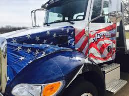 This truck is absolutely beautiful! Abc Wrecker Patriotic Wrap For Their Fleet