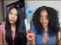 Hairstylist justine marjan walks us through the products and technique needed to curl straight hair. Turning A Straight Synthetic Wig Curly Outre Yaki 24 Youtube