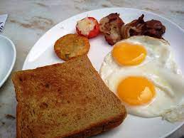 Despite the name, boiled eggs should not actually be boiled throughout the entire cooking process. Bacon And Eggs Picture Of The All American Diner New Delhi Tripadvisor