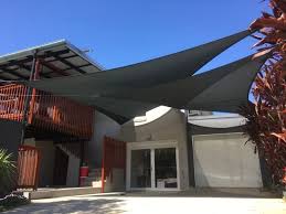 A boat sail can be found at supply stores and online. Chermside Twin Overlapping Shade Sails Shade Sail Shade Sail Installation Sail Shades