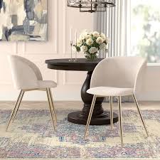 Corinne Upholstered Dining Chair Reviews Joss Main In 2020 Upholstered Dining Chairs Dinner Table Chairs Dining Chairs