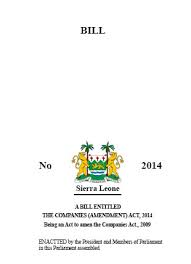 Forms Documents Corporate Affairs Commission Sierra Leone