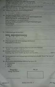 Kunci jawaban gladhen basa jawa kelas 4. Bahasa Jawa Kelas 4 Sd Bantu Ya Kakak Buat Adek Saya Brainly Co Id
